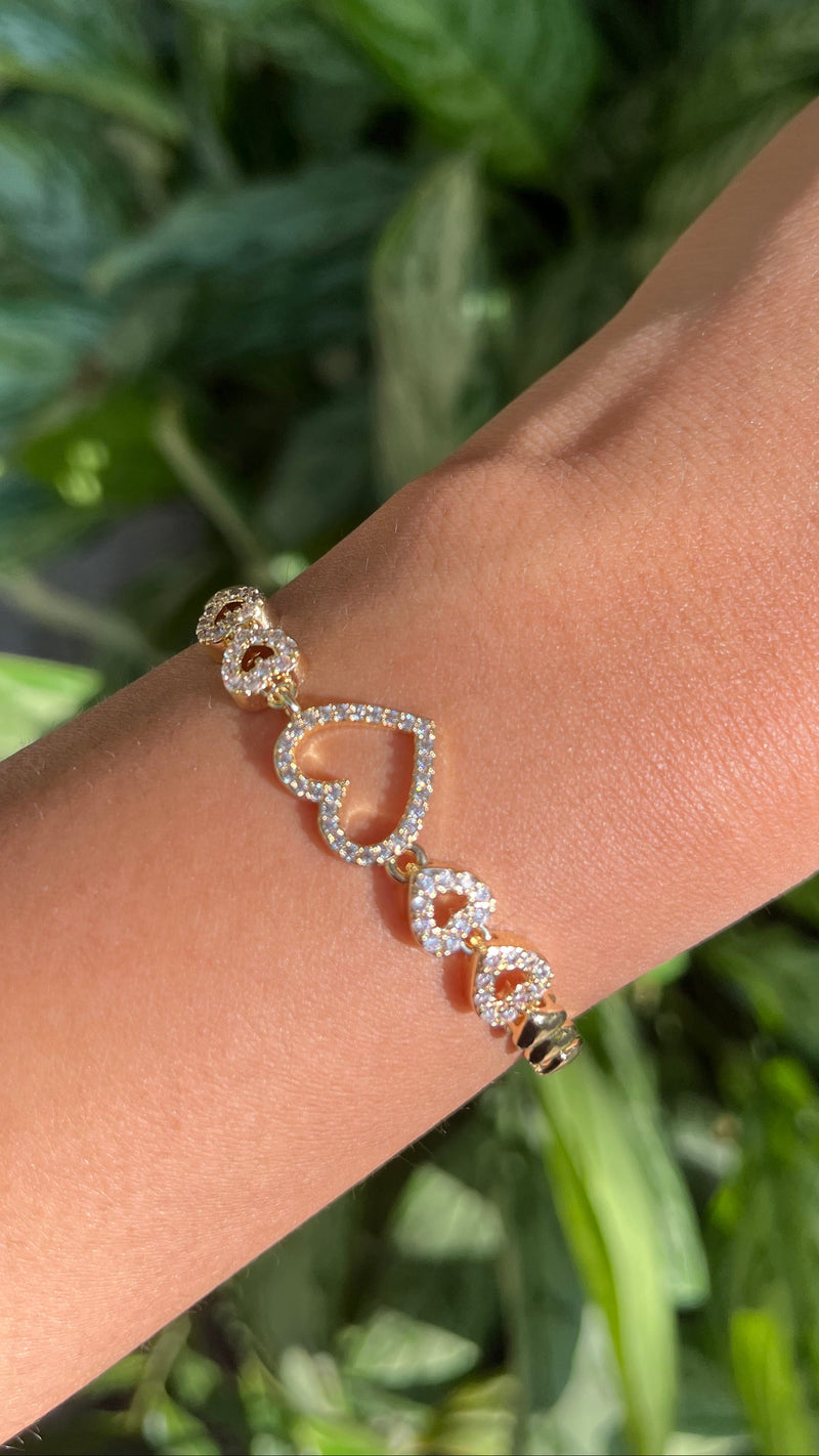 Forever Hearts Bracelet