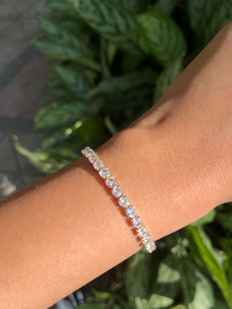 Paris Ice Tennis Bracelet