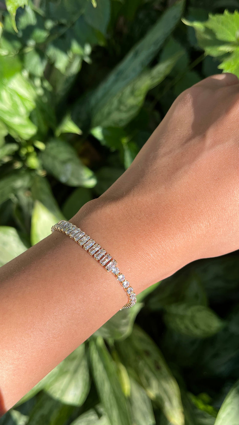 Baguette Tennis Bracelet