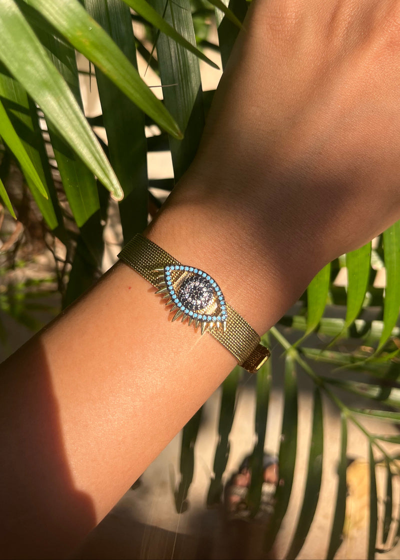 Zara Evil Eye Statement Bracelet