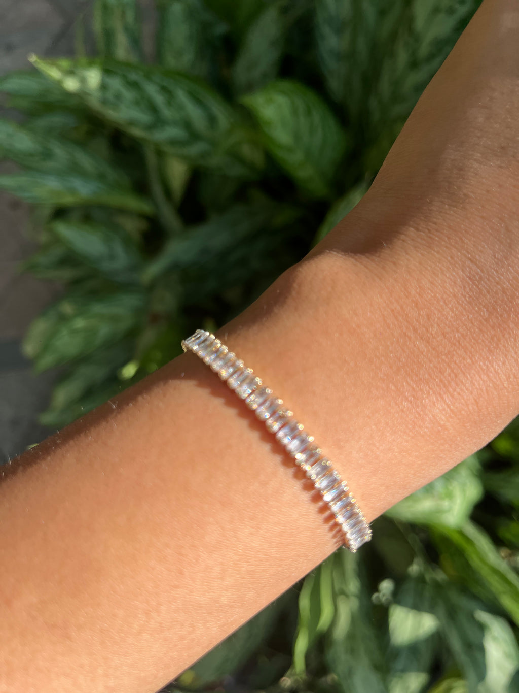 Paris Ice Tennis Bracelet
