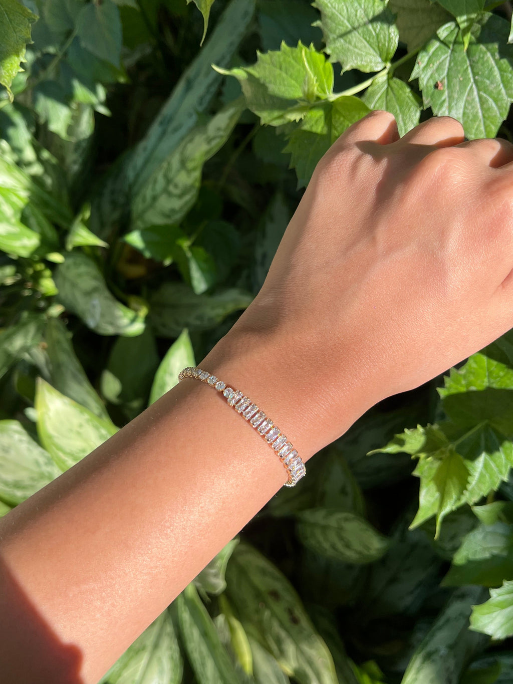 Baguette Tennis Bracelet
