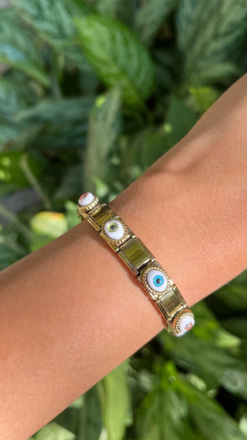 Evil Eye Italian Bracelet