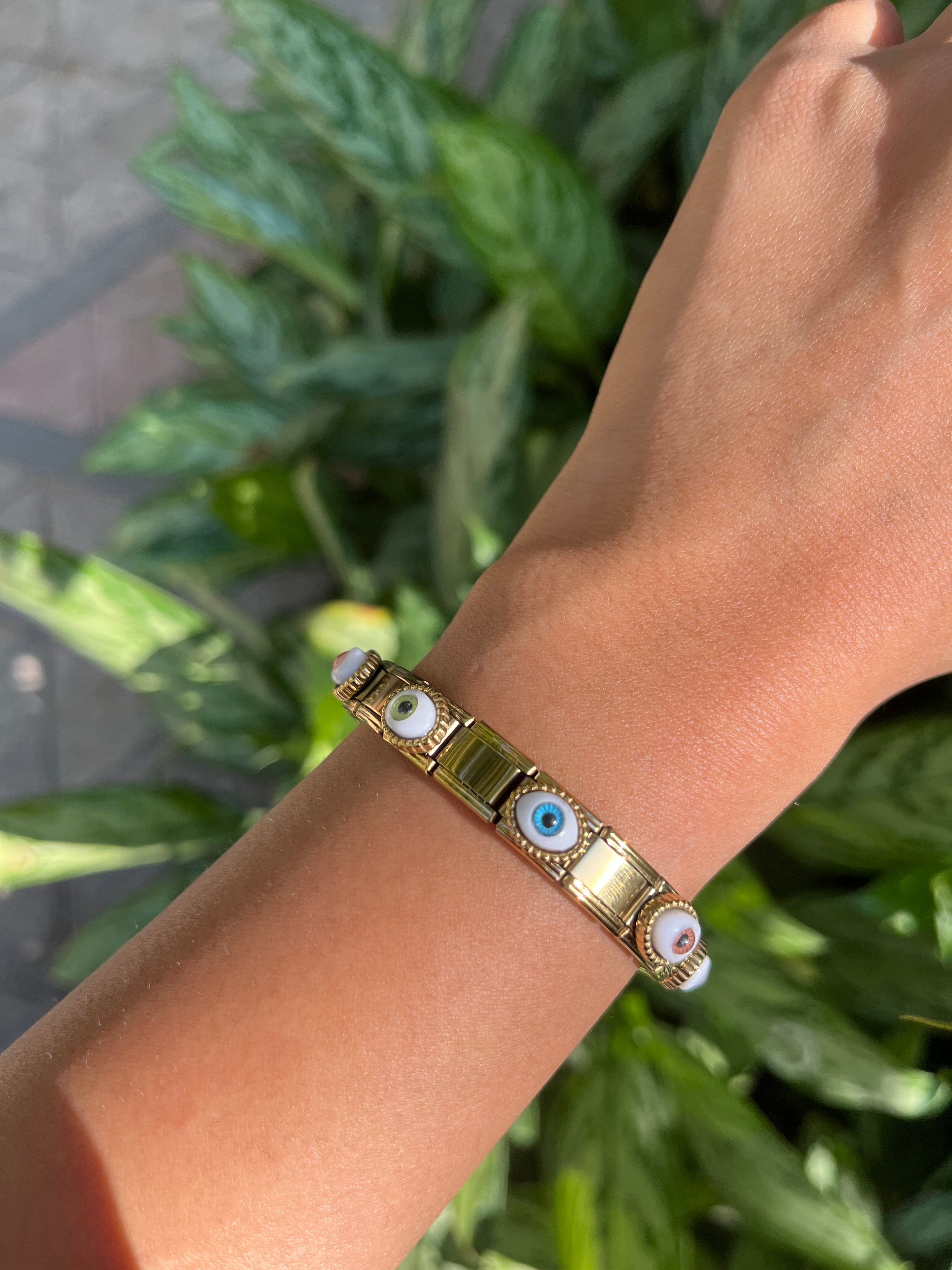 Evil Eye Italian Bracelet