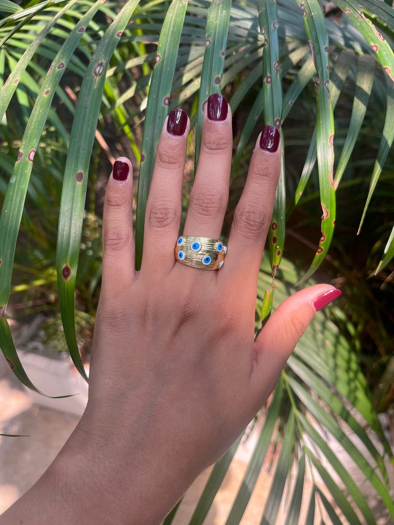 Evil Eye Luxe Ring