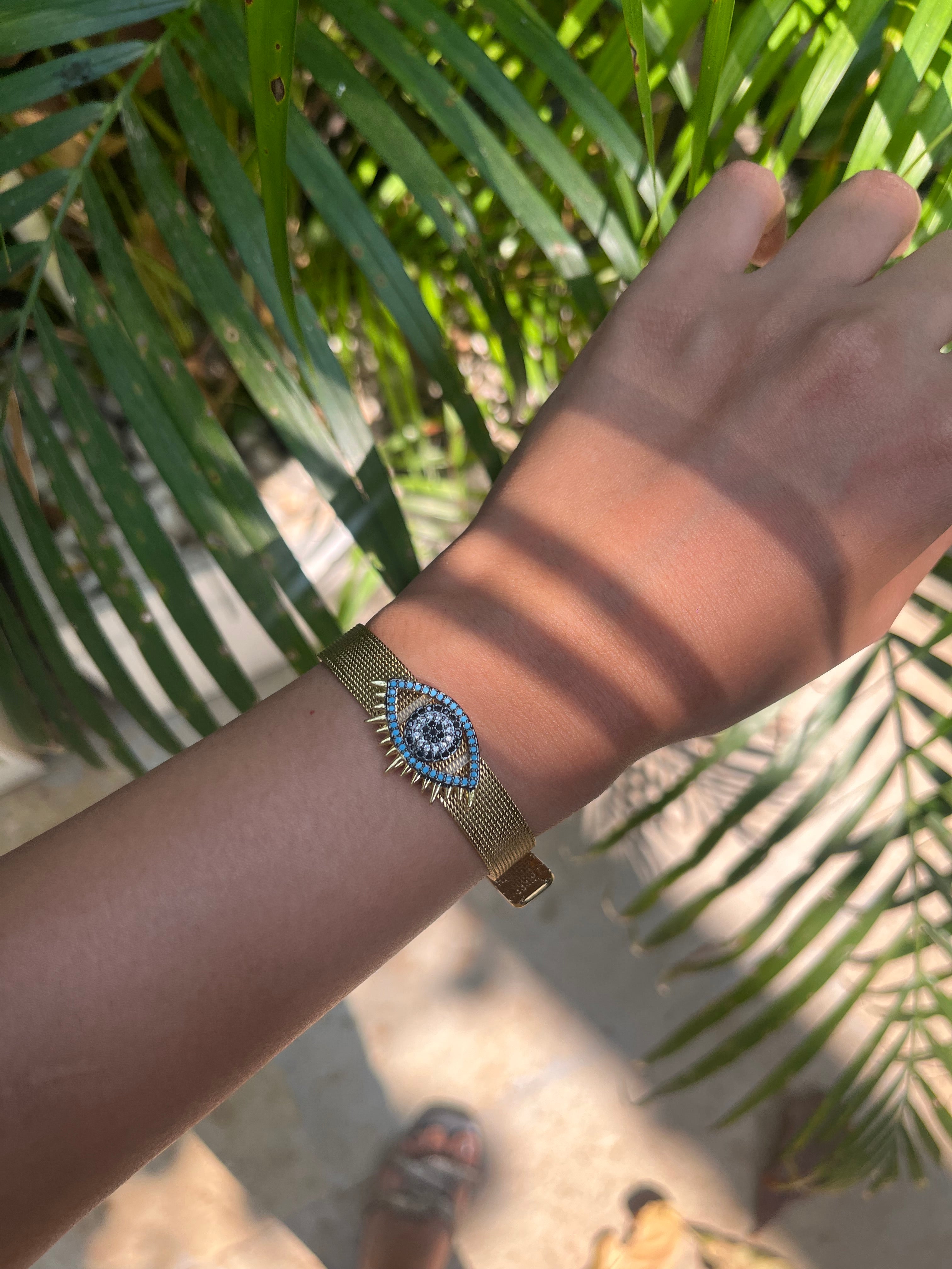 Zara Evil Eye Statement Bracelet