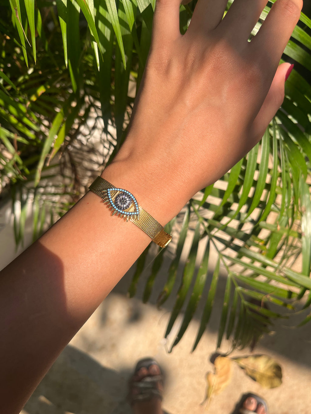 Zara Evil Eye Statement Bracelet