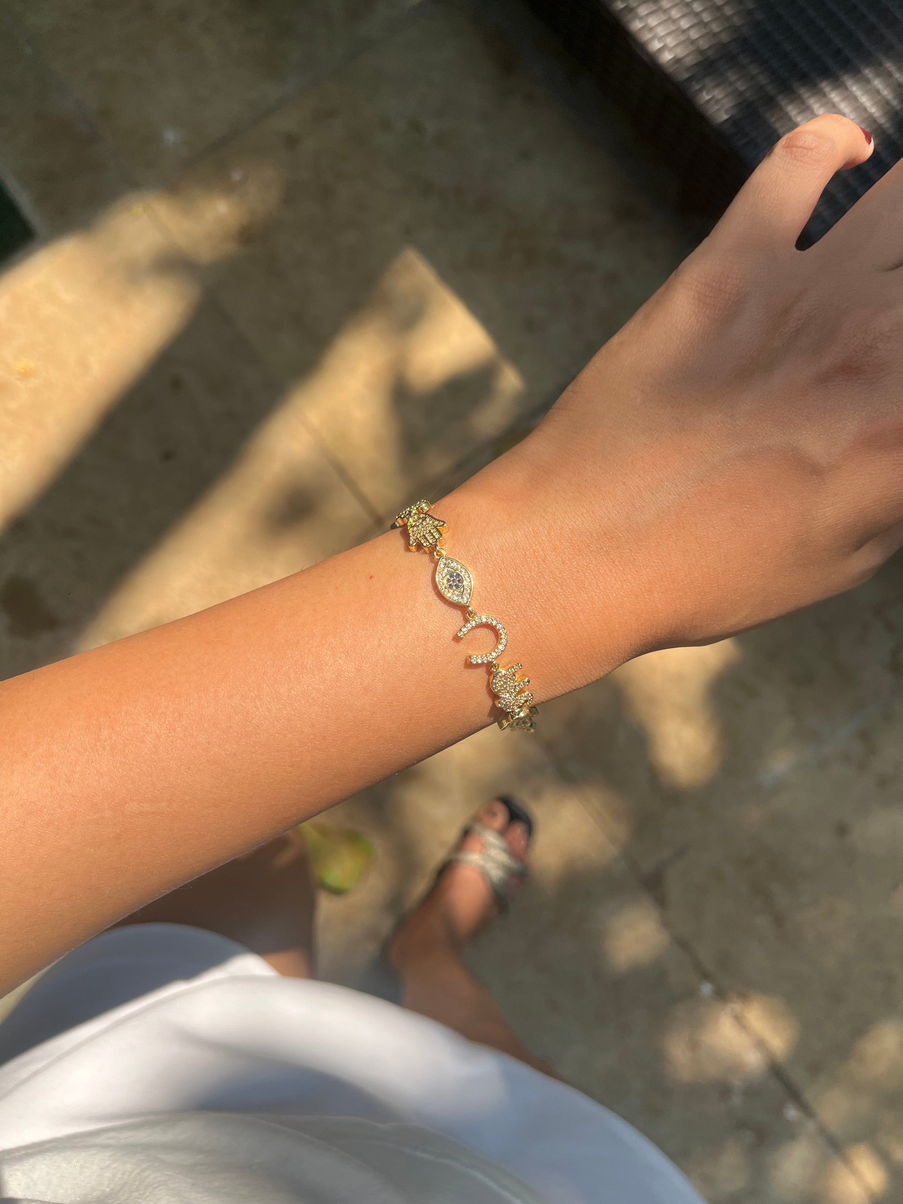 Multi Charm Bracelet