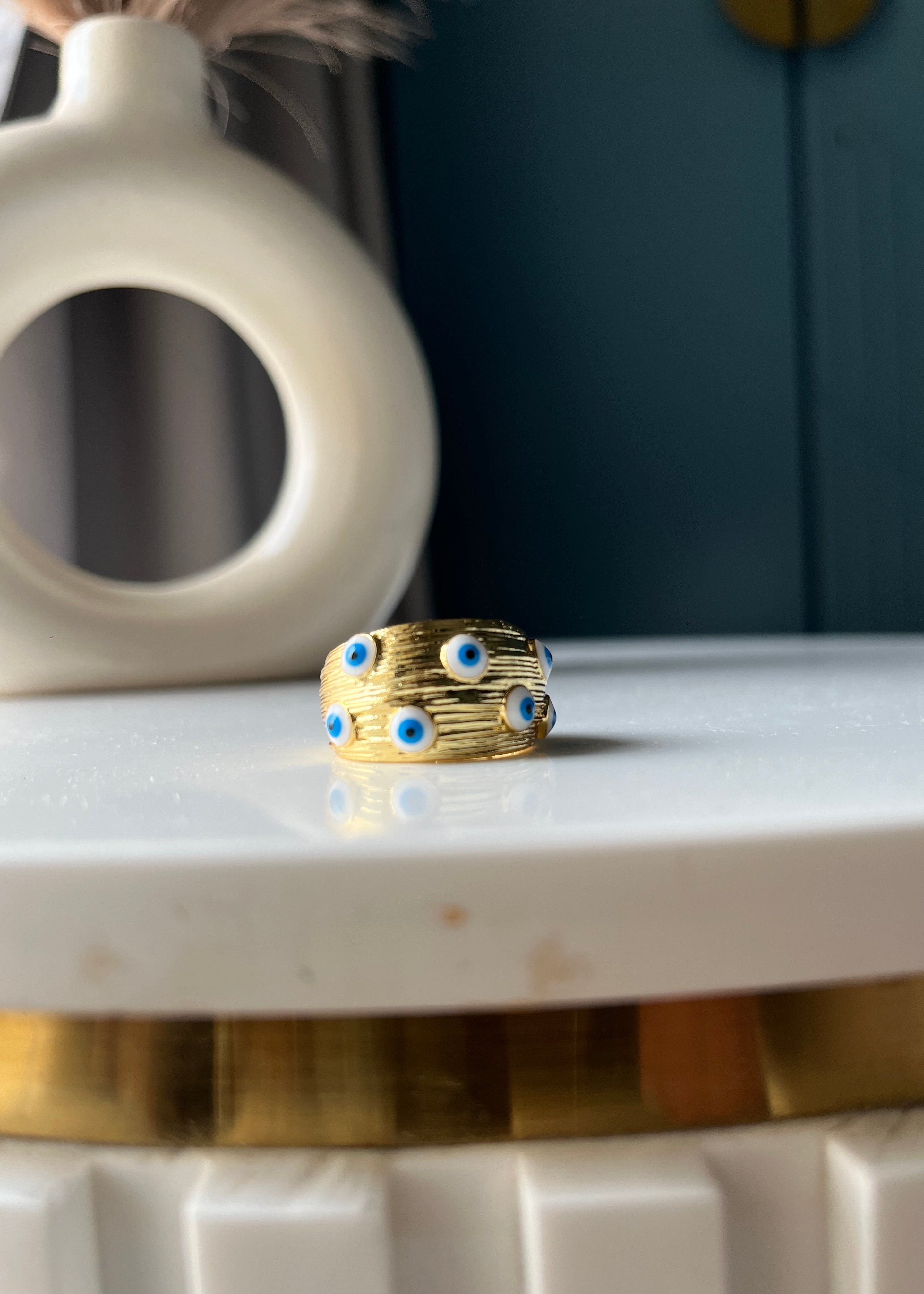 Evil Eye Luxe Ring