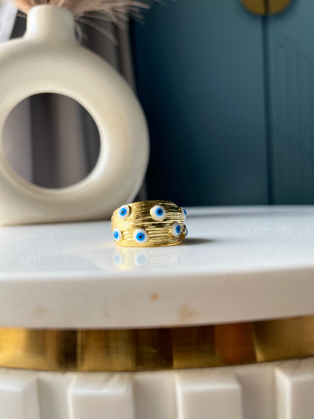 Evil Eye Luxe Ring