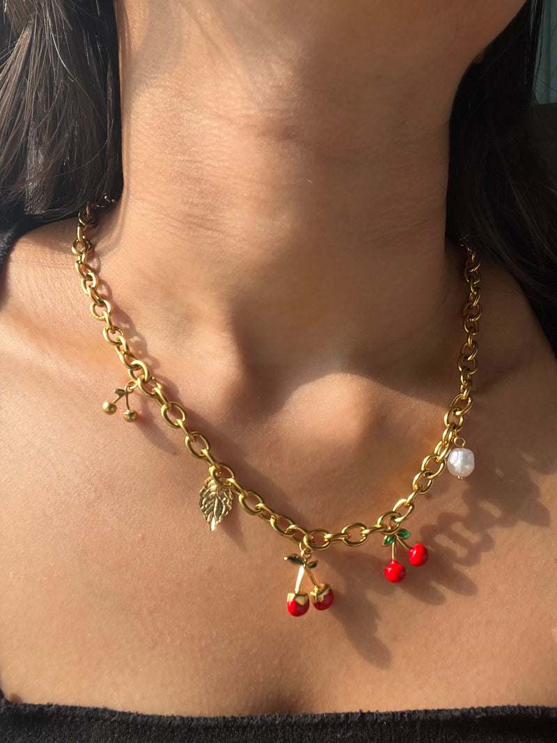 Cherry Charm Necklace