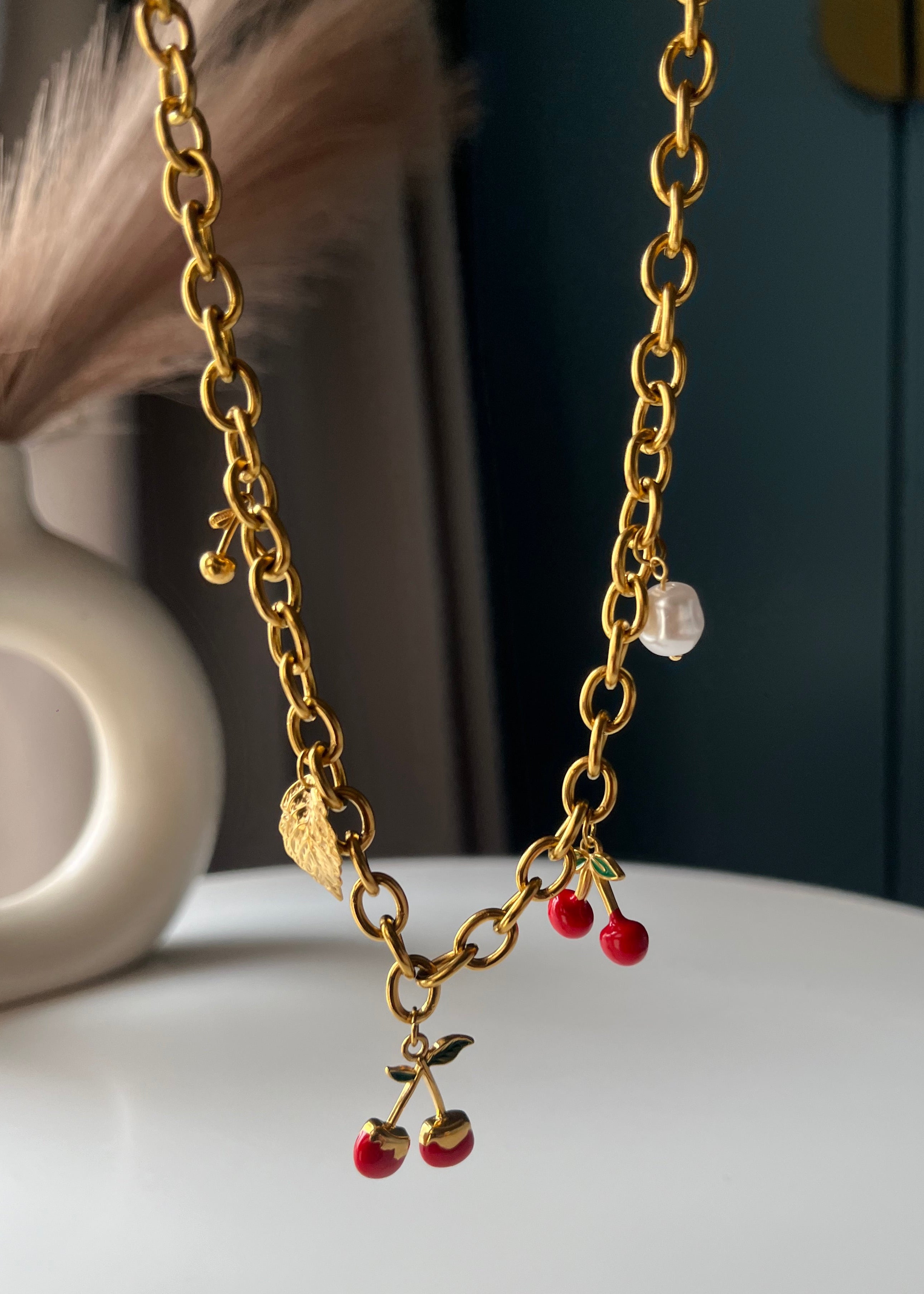 Cherry Charm Necklace