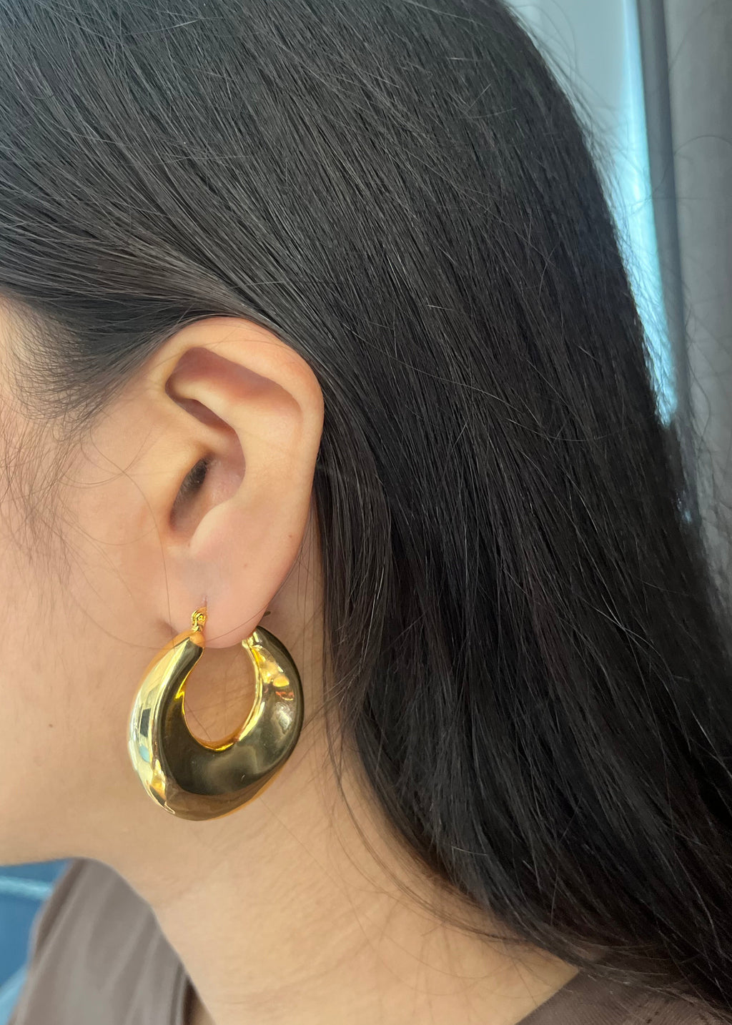 Luna Gold Hoops