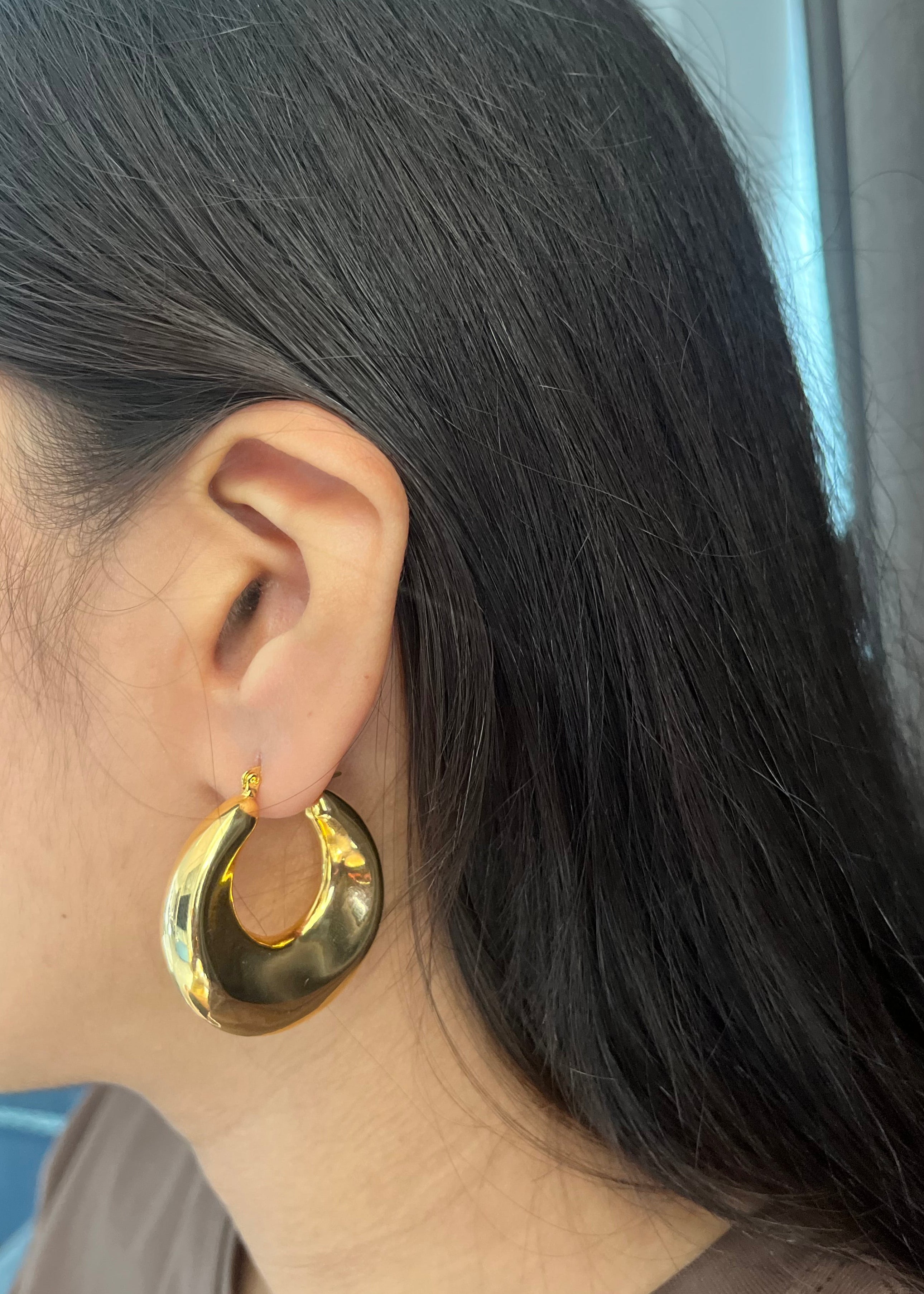 Luna Gold Hoops