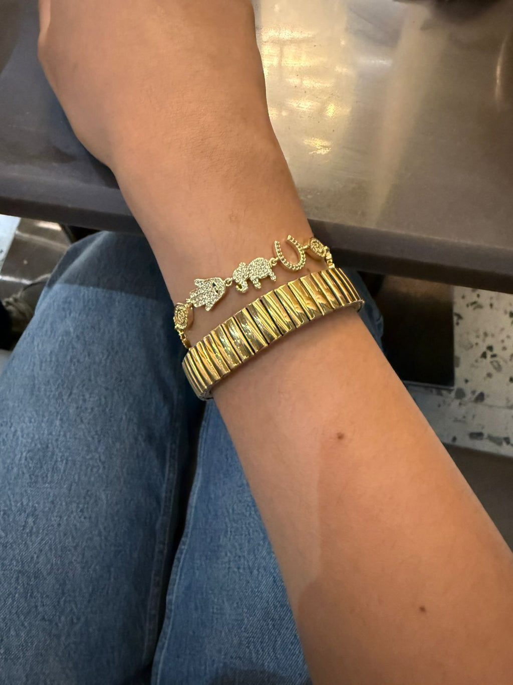 Boldline Gold Cuff